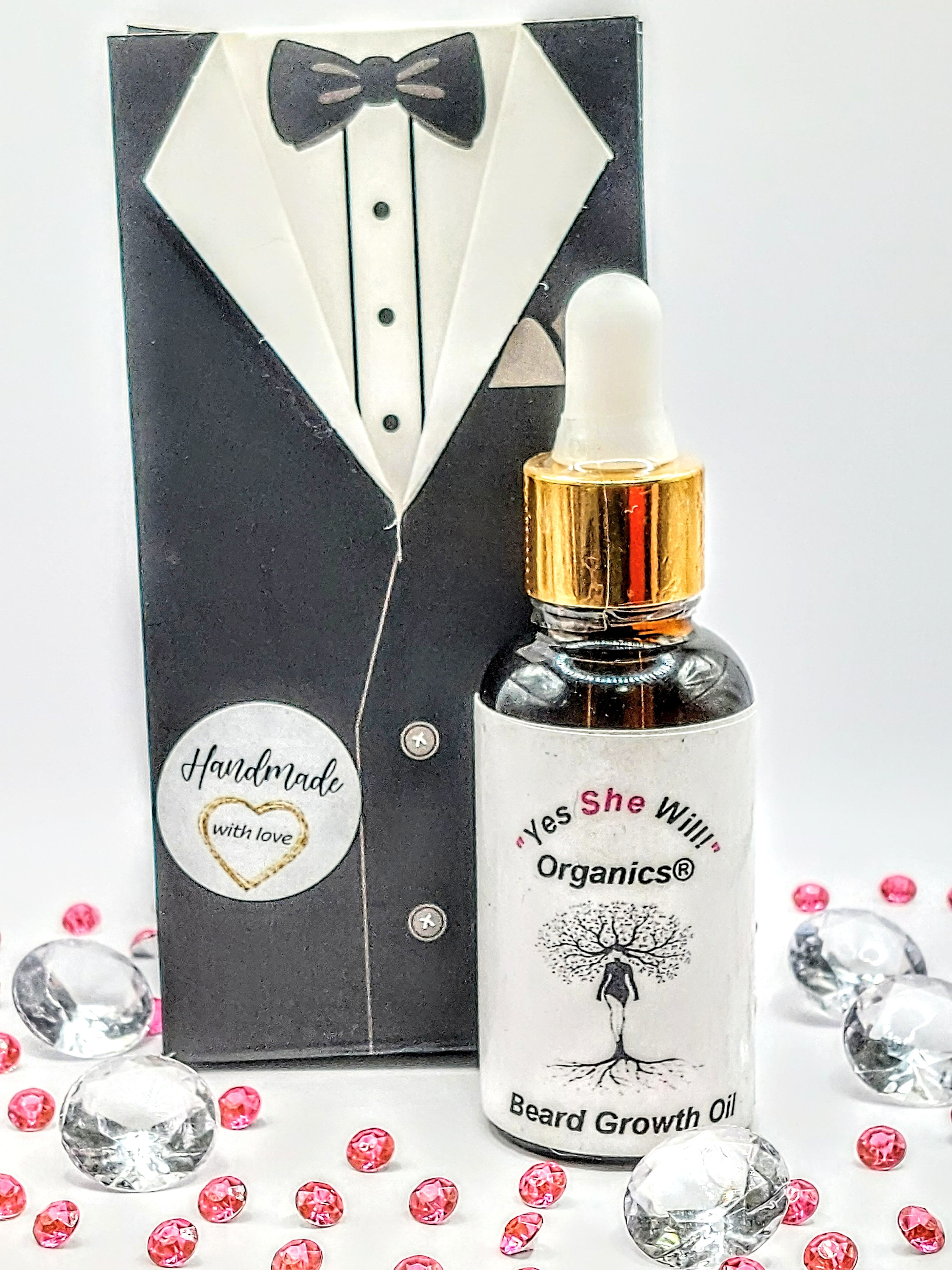 "Yes She Will!" Organics®️ Beard Growth Oil (1 fl oz)