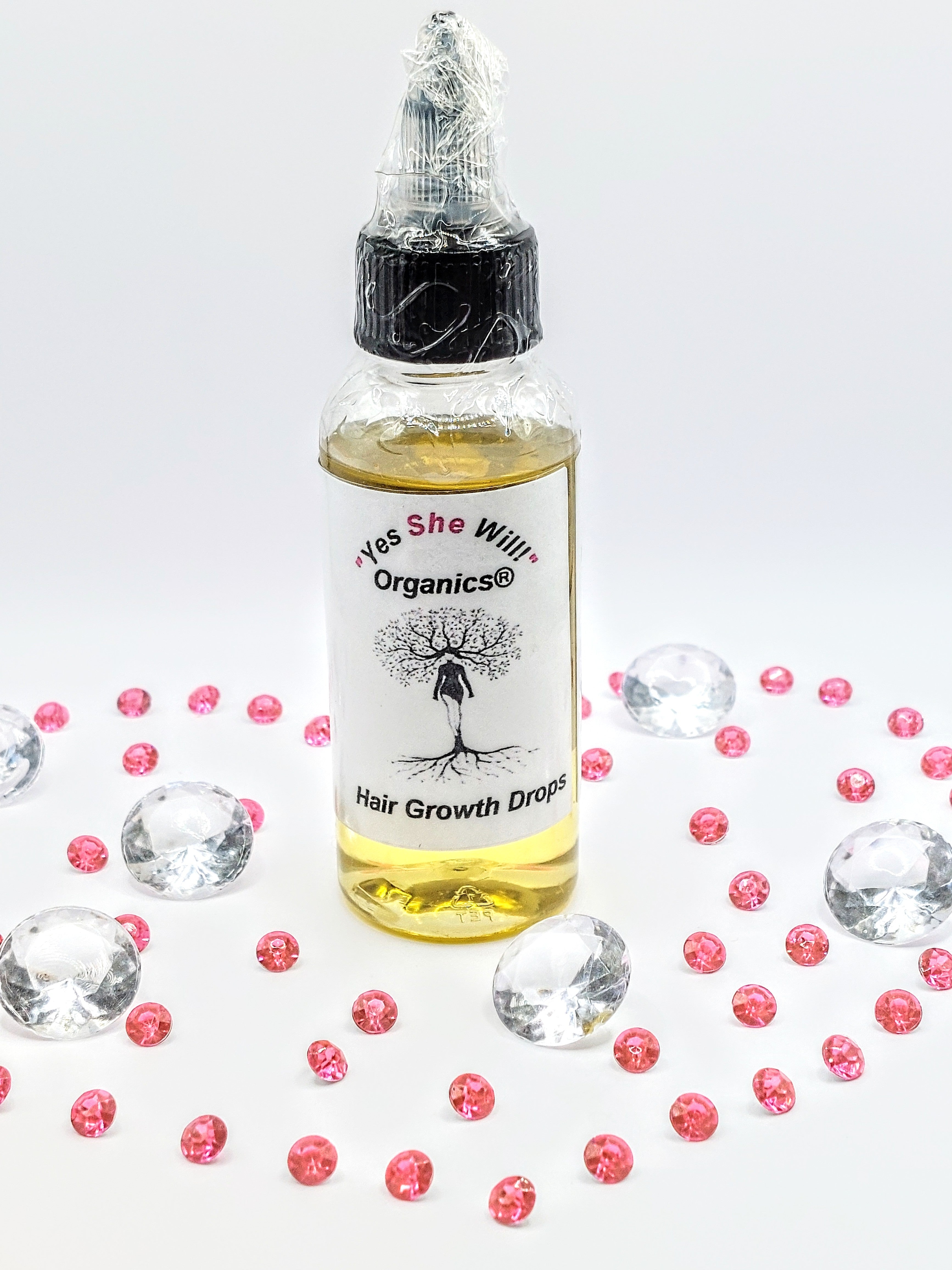 "Yes She Will!" Organics®️ Hair Growth Drops (2 fl oz)