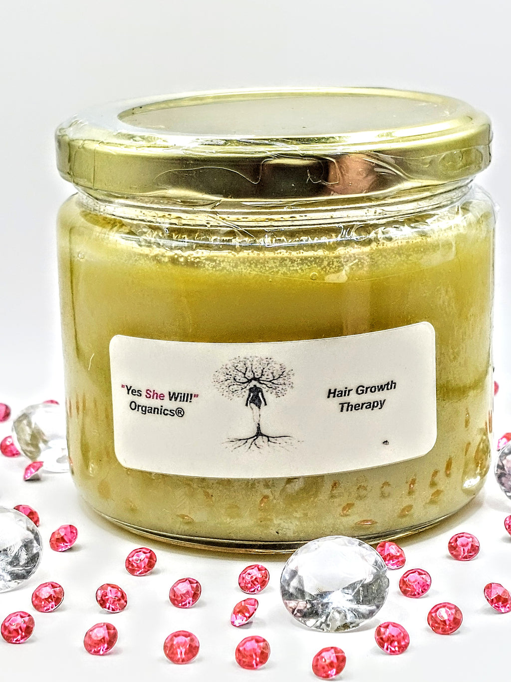 "Yes She Will!" Organics®️ Hair Growth Therapy (12oz)