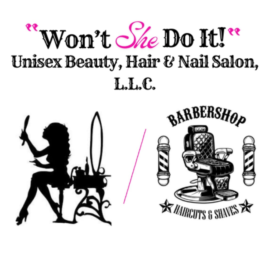"Won't She Do It!" Unisex BHN Salon, LLC Braid, Twist, Loc Gel (16 oz)