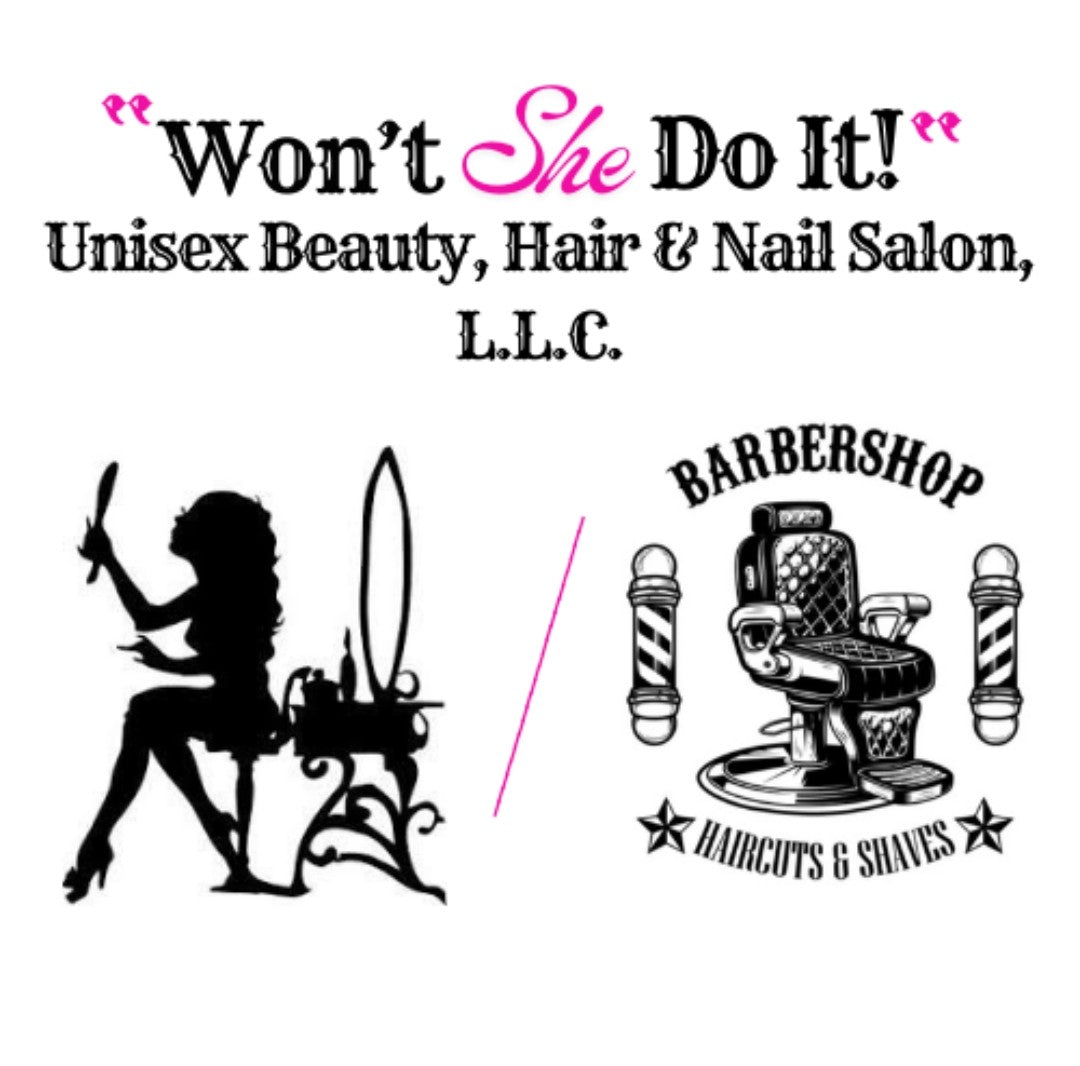 "Won't She Do It!" Unisex BHN Salon, LLC Braid, Twist, Loc Gel (16 oz)
